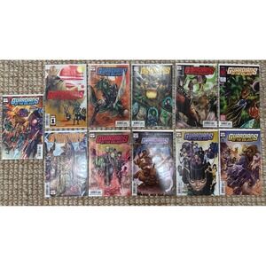 Lot x 11 GUARDIANS OF THE GALAXY Comic Books #1-10 LGY#181-190 + Annual 1 Marvel